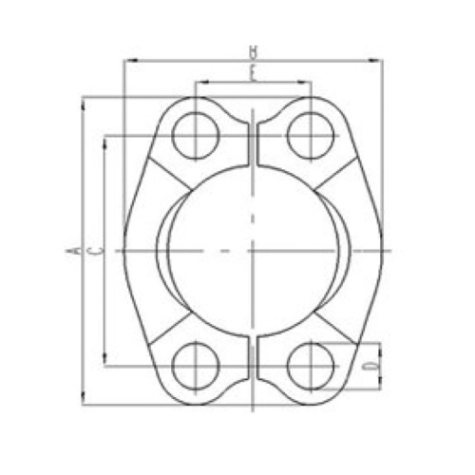 SAE对开法兰夹3000PSI